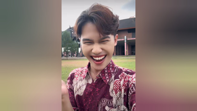 TikTokers Rizky Kabah. [Tangkapan layar TikTok]